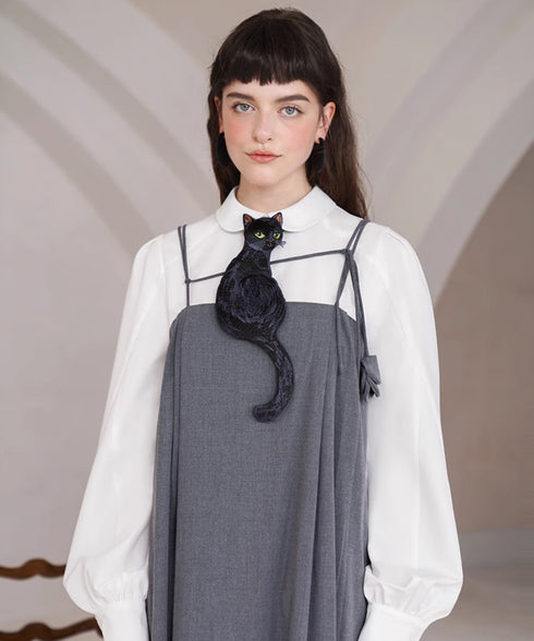 Black Cat Tie